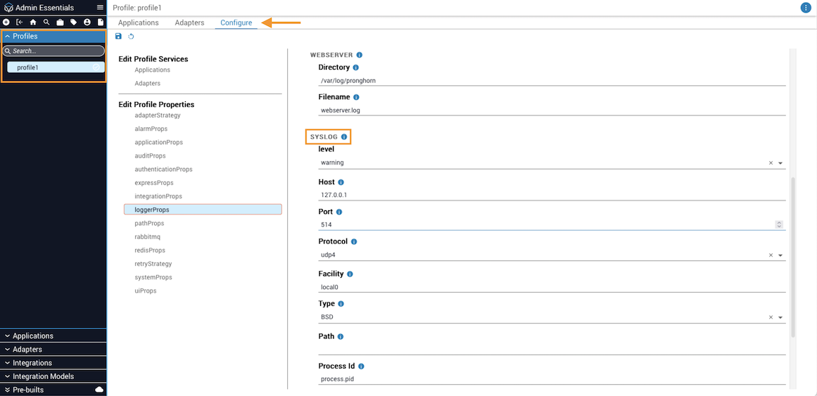 Properties Logging