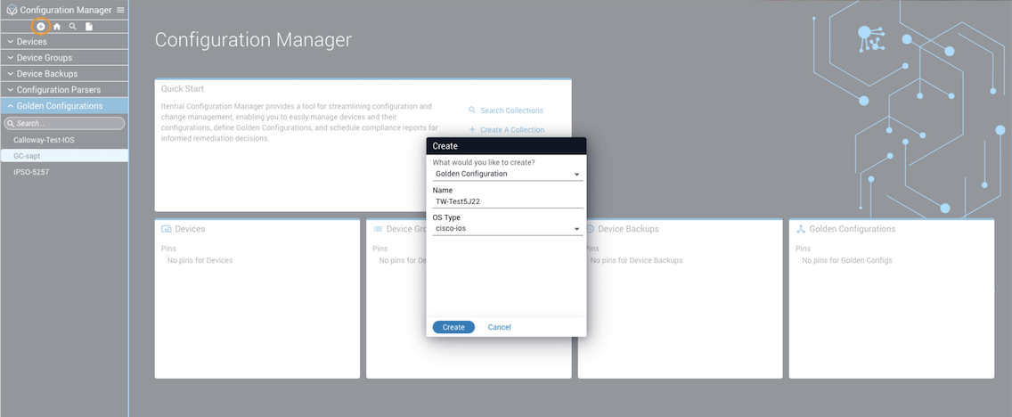 Create Config