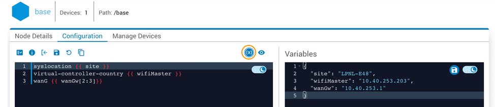 Show Variables