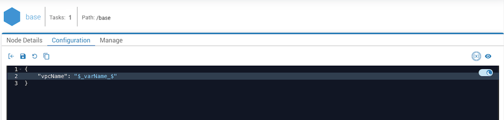 Configuration Tab