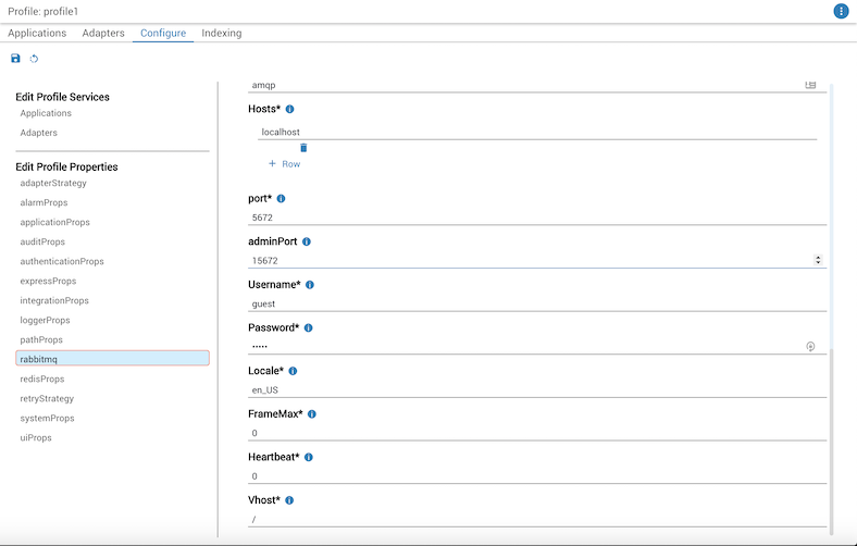 Profile Configuration Update