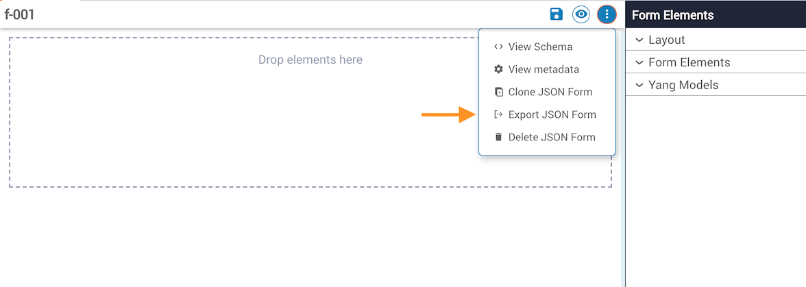 Export Form